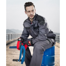 Ardon H8204 Cool Trend Munkakabát (szürke/fekete, 4XL) munkaruha