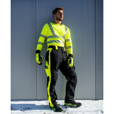 Ardon Munkanadrág - H6471 Neon (fekete/sárga, L) - bélelt munkaruha