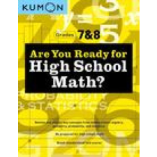  Are You Ready for High School Math? – Kumon Publishing idegen nyelvű könyv