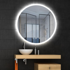 Arezzo AREZZO Design LED okos tükör, 100 cm, kerek+állítható fényerő,páramentesítő funkció,óra,hőmérő, AR-3054 fürdőszoba bútor