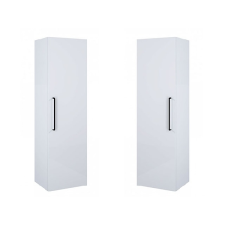  AREZZO DESIGN CARMEL 40CM-ES OLDALSÓSZEKRÉNY MAGASFÉNYŰ FEHÉR AR-166935 fürdőszoba bútor