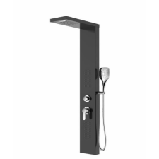  AREZZO design COLUMBIA zuhanypanel fekete AR-9137B csaptelep
