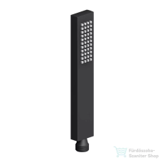 Arezzo design CUBEFIELD 1 funkciós kézizuhany, matt fekete AR-4408B csaptelep