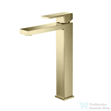 Arezzo design CUBEFIELD magasított mosdócsaptelep, arany AR-4402G csaptelep