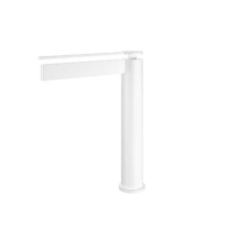 Arezzo design Elegant matt fehér álló egykaros kerámiabetétes magasított mosdó csaptelep csaptelep
