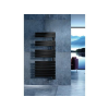 Arezzo design HORIZONT BLACK 550x1355 törölközőszárítós radiátor