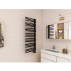 Arezzo design LINEAR BLACK 500x1200 törölközőszárító radiátor