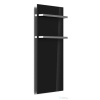 Arezzo design ONYX BLACK 2 elektromos törölközőszárító radiátor