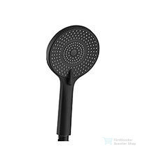 Arezzo design PALMFIELD 3 funkciós kézizuhany, matt fekete AR-1106BL csaptelep