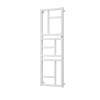 Arezzo design ROCKWALL WHITE 500x1200 törölközőszárító radiátor, fényes fehér