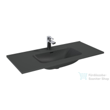Arezzo design SKAPPA 100 cm-es mosdó, matt antracit AR-146071 szaniter