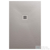 Arezzo design SOLIDSoft zuhanytálca 160x90 cm, BETON, színazonos lefolyóval (2 doboz) AR-90160C