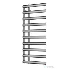 Arezzo design TUBE SLIM GUN METAL 1140x500 törölközőszárítós radiátor AR-TGMS11050 fűtőtest, radiátor