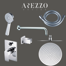 Arezzo design WAKEFIELD falsík alatti zuhanyszett csaptelep