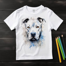  Argentin Dog póló (Gyerek)(Színes) gyerek póló