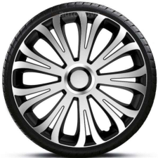 Argo 15"-os Avera Silver-Black dísztárcsa garnitúra (4darab) dísztárcsa