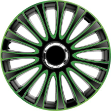 Argo 16"-os Lemans Pro dísztárcsa szett zöld-fekete (4db) (ARG16LEMANS-PGB) (ARG16LEMANS-PGB) dísztárcsa