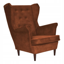  ARI PRINT Scandinavian Family Furniture szárnyas szék szürke és zöld levelekkel bútor