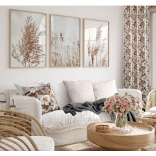  Ari puha vászon párnahuzat Szürke 45x45 cm lakástextília