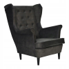  ARI skandináv hintaszék Family Furniture futókon, kék