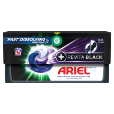  Ariel All in 1 gél kapszula Black Plus 26 db tisztító- és takarítószer, higiénia