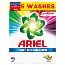 ARIEL Mosópor, 275 g, 5 Mosáshoz, Color tisztító- és takarítószer, higiénia