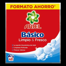 ARIEL mosópor dobozos 40 mosás 2,6 kg Basico tisztító- és takarítószer, higiénia