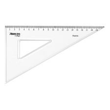 Aristo Vonalzó ARISTO College háromszög 60 fokos 20 cm vonalzó