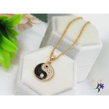  Arita antiallergén Jing-Jang nyaklánc-55-18K nyaklánc