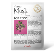 Ariul 7Days Arcmaszk Fátyol - Clearing&Purifying - Teafa kivonattal 20g arcpakolás, arcmaszk