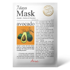 Ariul 7Days Arcmaszk Fátyol - Nutrient&Protection - Avokádó kivonattal 20g arcpakolás, arcmaszk