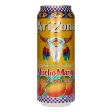 Arizona AriZona Mucho Mango mangó ízű üdítőital fémdobozos - 500 ml üdítő, ásványviz, gyümölcslé