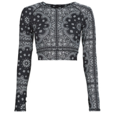 ARIZONA LOVE Hosszú ujjú pólók THE CROPPED TOP YOGA Fekete EU L női póló