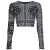 ARIZONA LOVE Hosszú ujjú pólók THE CROPPED TOP YOGA Fekete EU S
