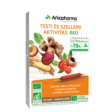 Arkocaps Arkofluids® BIO Testi szellemi aktivitás vitamin és táplálékkiegészítő