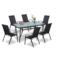  Arlon 6+1 kerti bútor garnitúra szett kerti bútor
