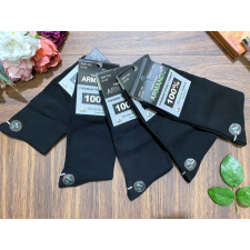 ARMANDO férfi pamut Hosszú szárú zokni AMP-301 1cs/5pár fekete férfi zokni