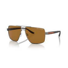 armani exchange AX2037S 600383 MATTE GUNMETAL POLARIZED BROWN napszemüveg napszemüveg