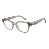 armani exchange AX3134U 8394 Shiny Transparent Grey Demo Lens szemüveg