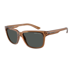 armani exchange AX4026S 835887 Shiny Transparent Brown Dark Grey napszemüveg