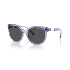 armani exchange AX4120S 823687 SHINY TRANSPARENT PURPLE DARK GREY napszemüveg