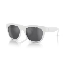 armani exchange AX4128SU 83156G MATTE WHITE GREY MIRROR SILVER napszemüveg napszemüveg