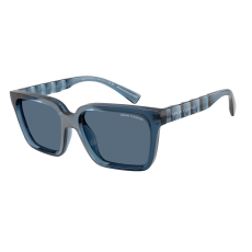 armani exchange AX4147S 840180 Shiny Transparent Blue Dark Blue napszemüveg