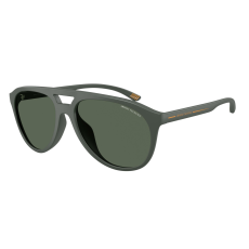 armani exchange AX4156SU 837771 Matte Dark Green Dark Green napszemüveg