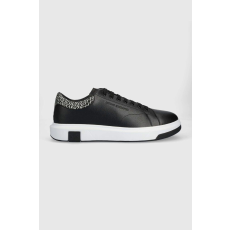  Armani Exchange bőr sportcipő XUX123 40 EU fekete