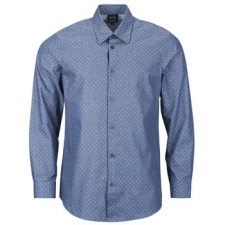 armani exchange Hosszú ujjú ingek XM002739 Kék EU M férfi ing