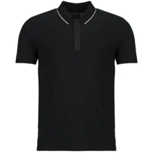 armani exchange Rövid ujjú galléros pólók XM001285 Fekete EU XXL férfi póló