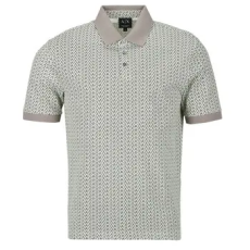 armani exchange Rövid ujjú galléros pólók XM002015 Bézs EU M