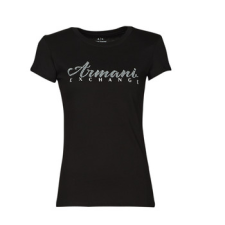 armani exchange Rövid ujjú pólók 8NYT91 Fekete EU M női póló