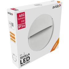 ARMIN TRADE KFT. Avide kültéri lépcső lámpa Sevilla LED 6W NW IP54 16cm | KÜLÖN CSOMAG | kültéri világítás